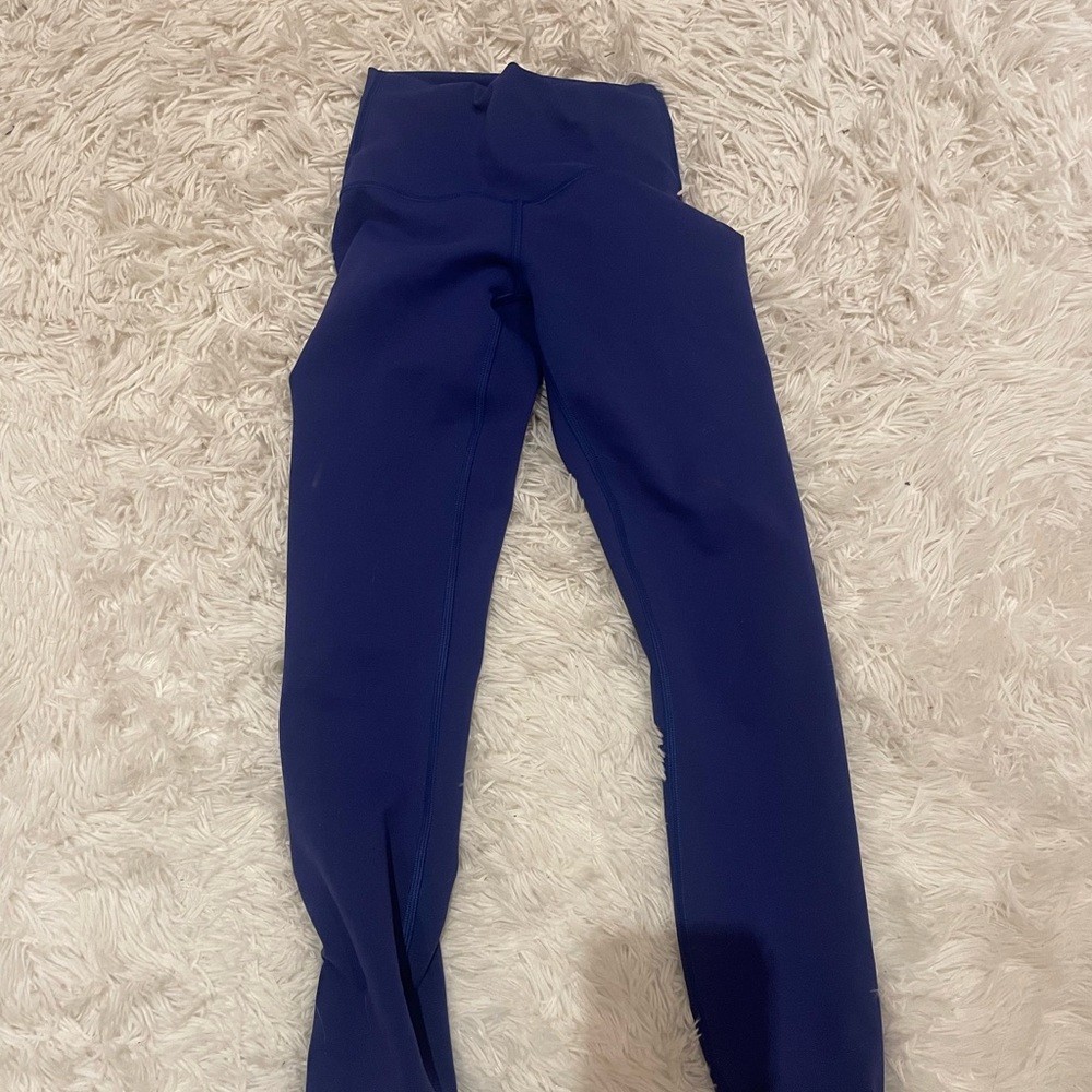 LULULEMON WONDER TRAIN LEGGINGS SIZE 0.